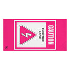 Caution Electric Love | Mix & Match XL Fun-Flirty Lovers’ Towels
