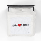 Girl Loves Girl! | Mix & Match Velveteen Fun-Flirty Lovers’ Blankets