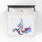 Unicorn with Wings | Mix & Match Soft Fun-Flirty Lovers’ Blankets