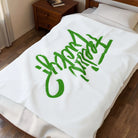 Feelin’ Lucky Irish Green | Mix & Match Soft Fun-Flirty Lovers’ Blankets