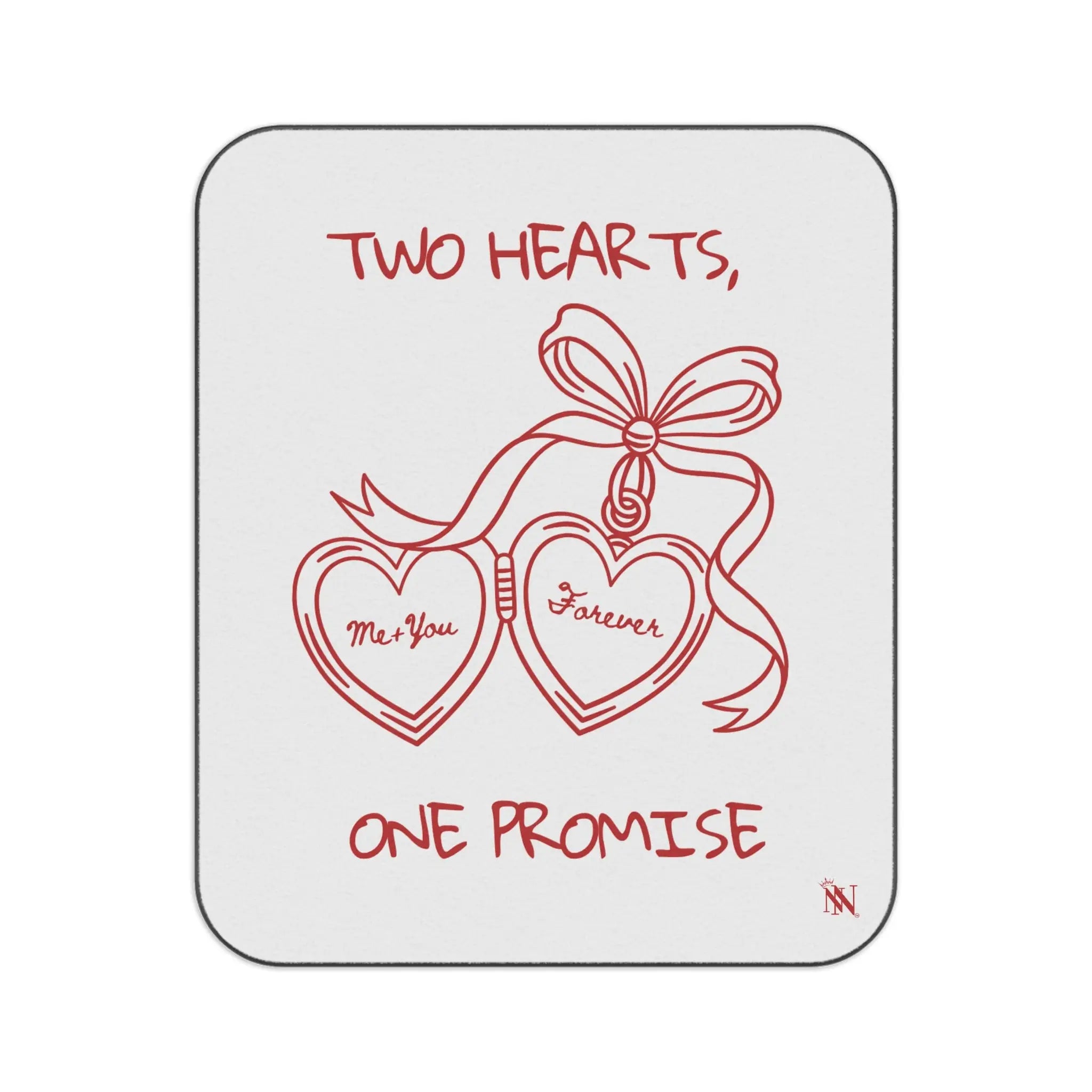 Two Hearts One Promise Sex Blanket