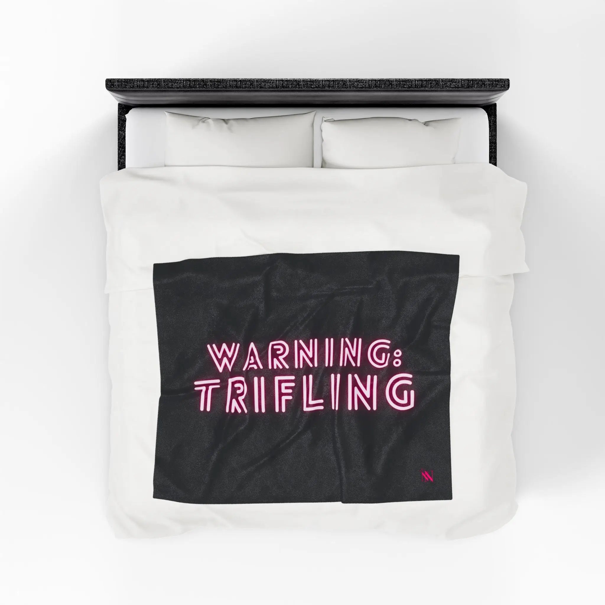 Warning: Trifling | Mix & Match Velveteen Fun-Flirty Lovers’ Blankets