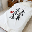 Clothing Optional! | Mix & Match Velveteen Fun-Flirty Lovers’ Blankets
