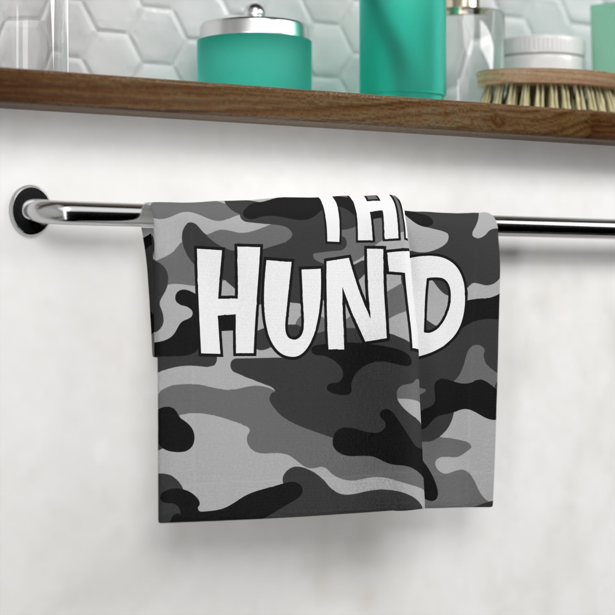 The Hunted Grey Camo Cum Rag