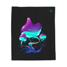 Mushroom Ecstasy | Mix & Match Velveteen Fun-Flirty Lovers’ Blankets