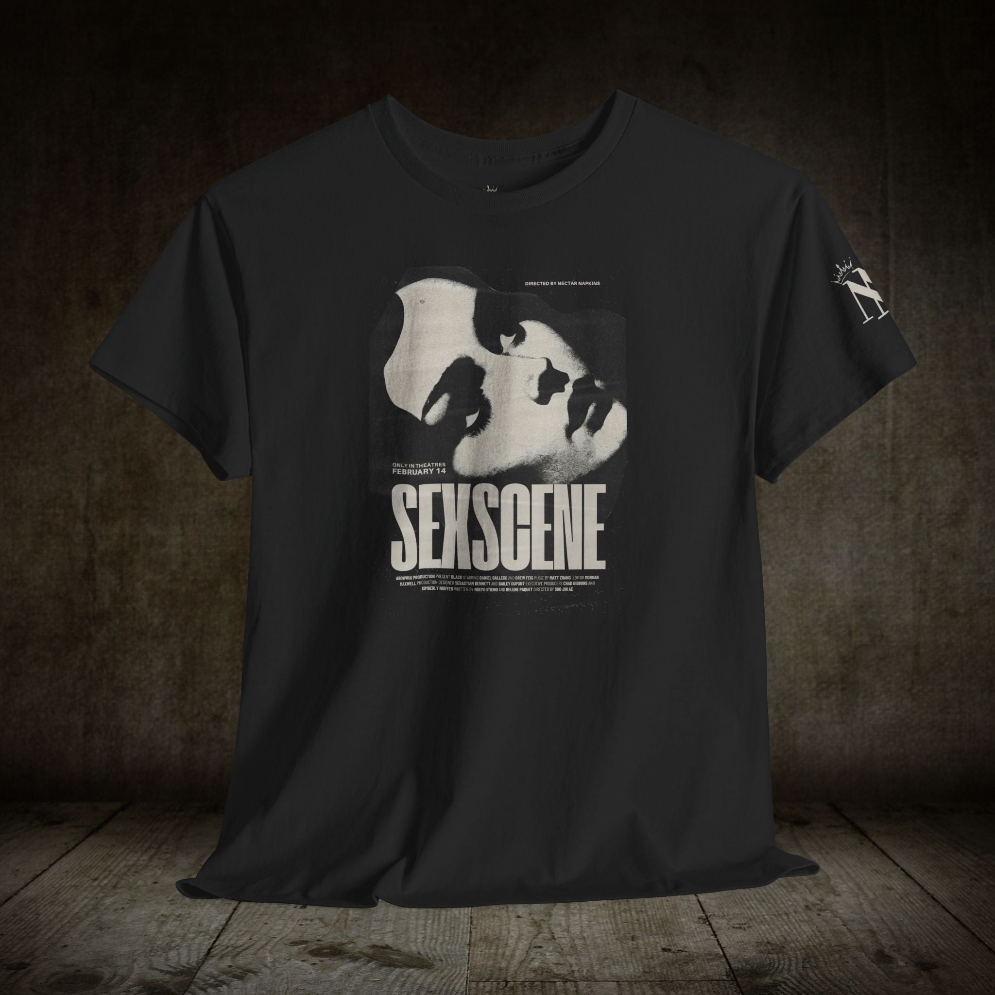 Sex Scene Movie Poster | Mix & Match Cotton Unisex Fun-Flirty Lovers’ T-Shirts
