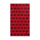 Crown Queen Pattern Red Cum Towel