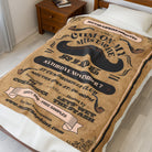 Mustache Ride | Mix & Match Fun-Flirty Lovers’ Blankets
