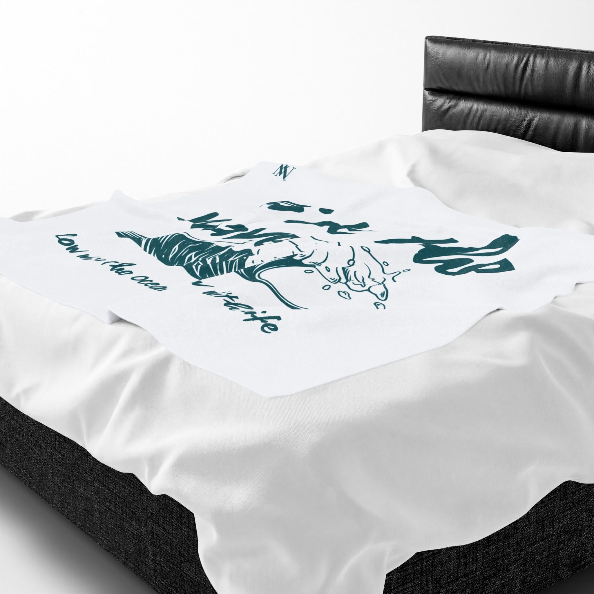 Ride the Wave Couple Romantic Gifts Silky Soft Love Blanket