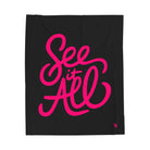 See It All | Mix & Match Velveteen Fun-Flirty Lovers’ Blankets