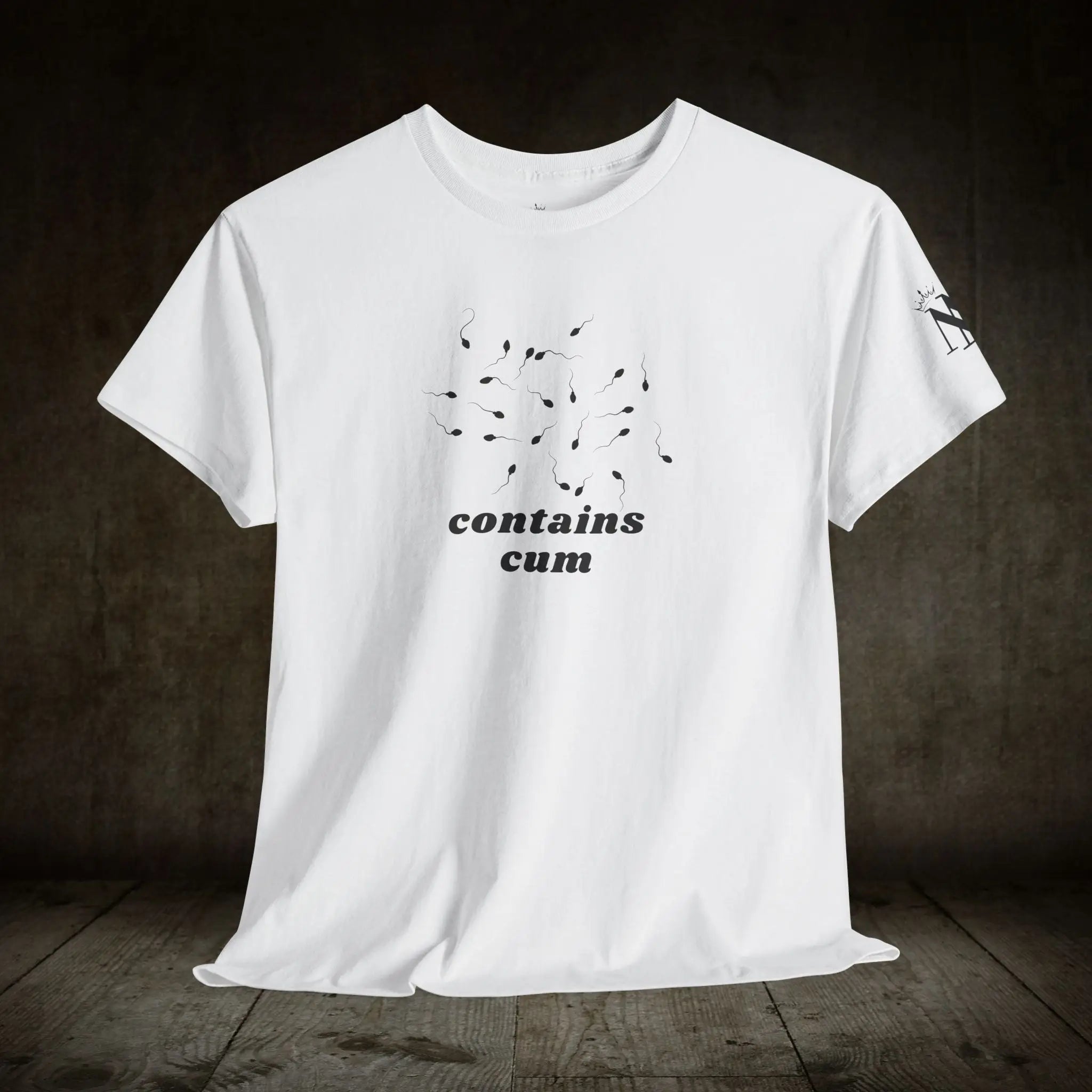 Contains Cum | Mix & Match 100% Cotton Unisex Fun-Flirty Lovers’ Tees