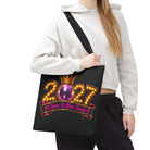 Cheers to More Trouble New Years Tote Bag