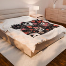 Skull Garden | Mix & Match Velveteen Fun-Flirty Lovers’ Blankets