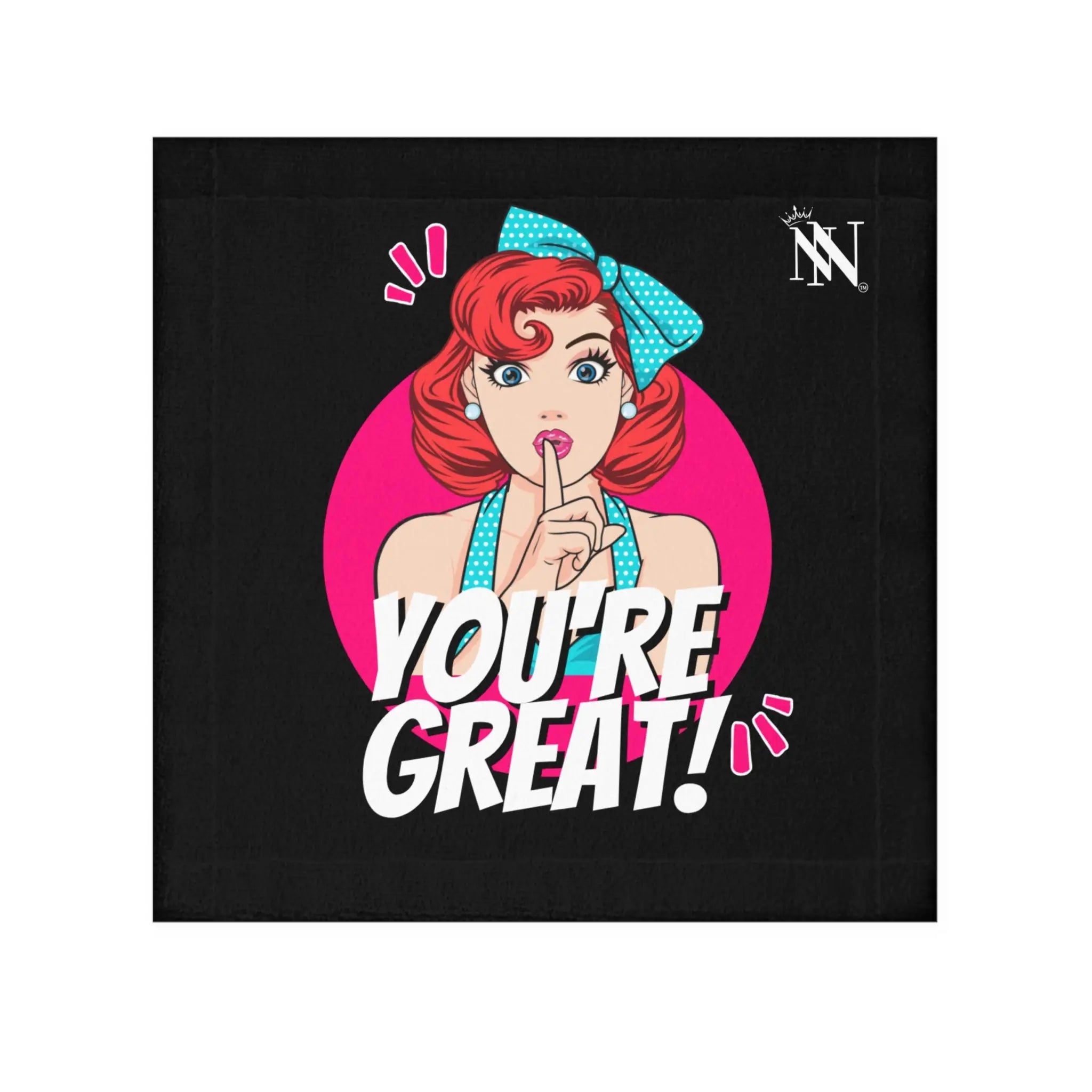 Shh! You’re Great! Anime | Nectar Napkins Lils’ Fun-Flirty Lovers’ Towels