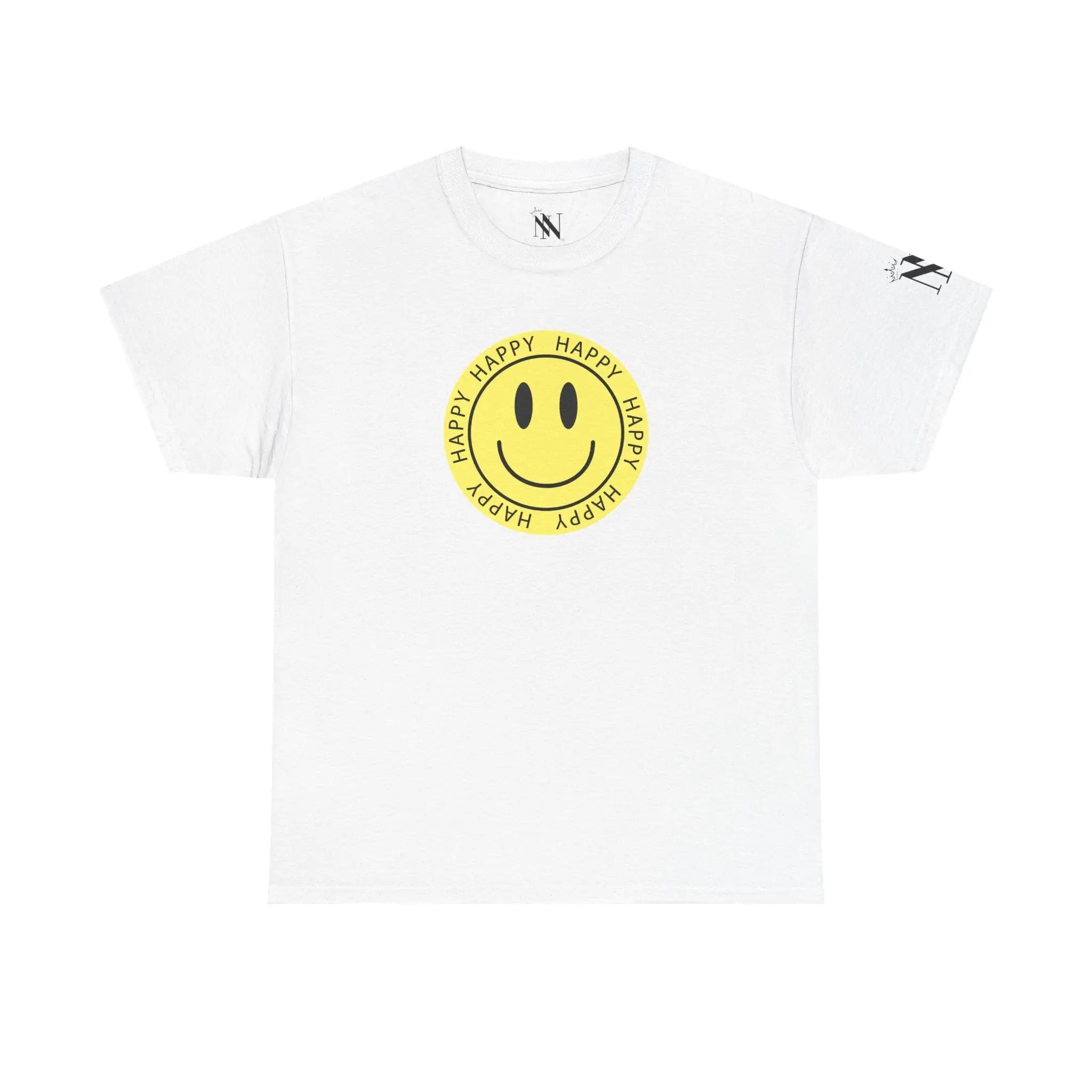 Happy Face Sticker Romantic Couples Sex Gifts 100% Cotton T-Shirt
