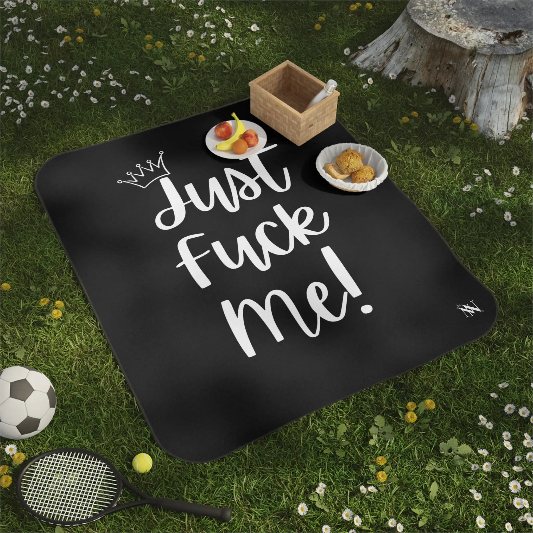 Crowned Just Fuck Me! Sex Blanket