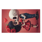 Day of the Dead’s Kiss | Mix & Match Soft Fun-Flirty Lovers’ Towels