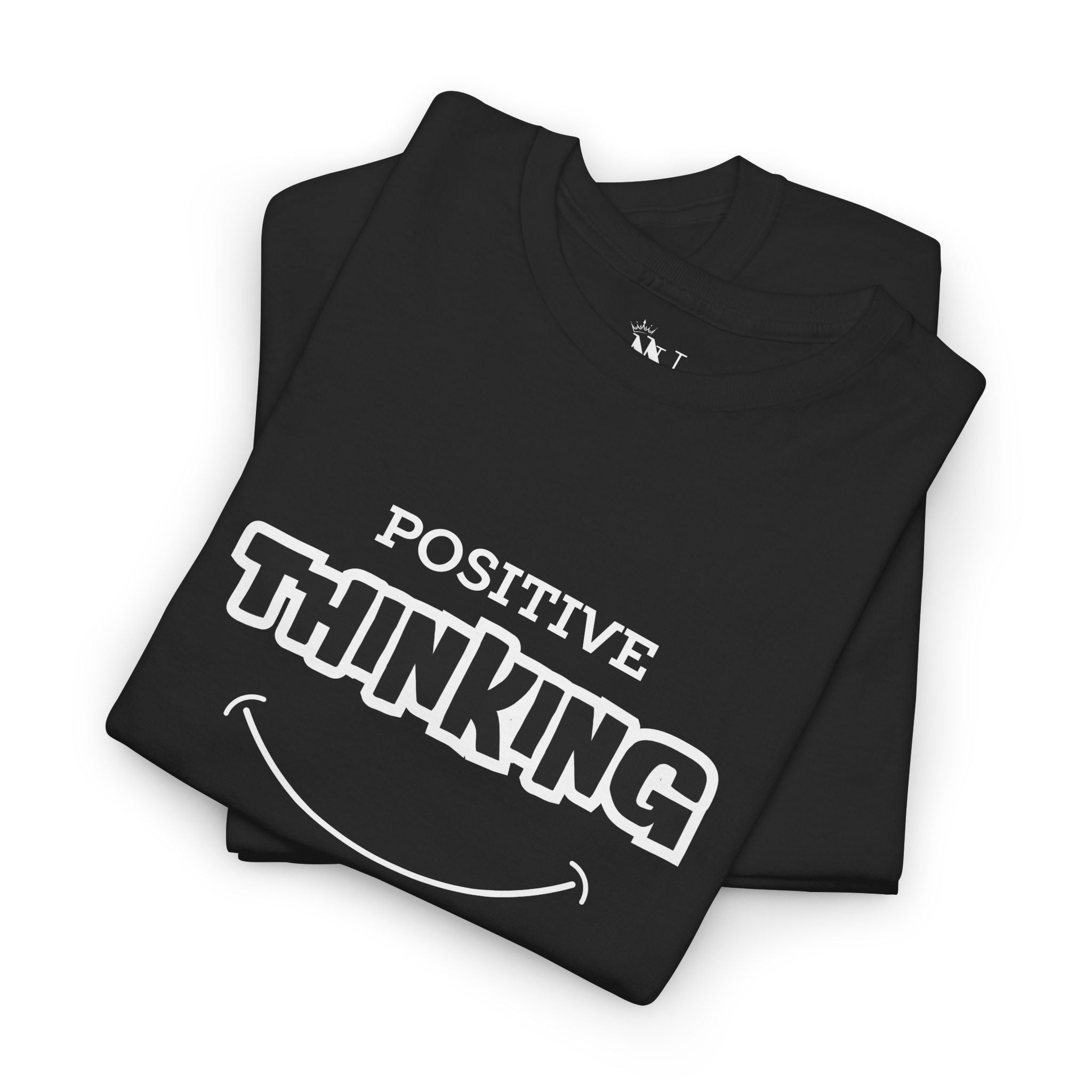 Positive Thinking Smile | Mix & Match Cotton Unisex Fun-Flirty Lovers’ T-Shirts