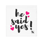 He Said Yes! Cum Rag