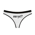 Cum Yet? | Mix & Match Women’s Fun-Flirty Lovers’ Thongs