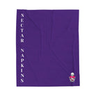 Nectar Napkins Brand Purple Love Blanket