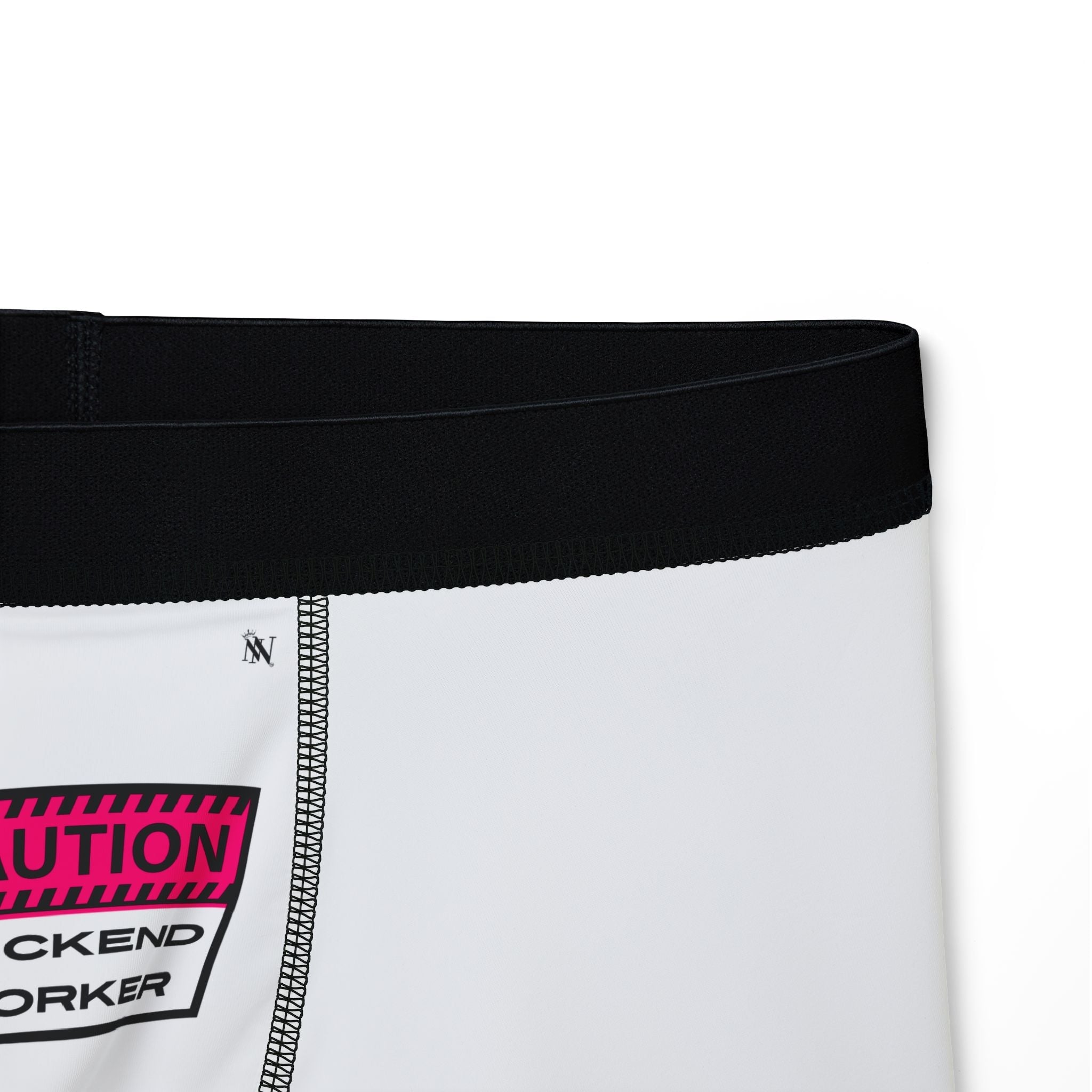 Caution: Backend Worker | Mix & Match Men’s Fun-Flirty Lovers’ Boxer Briefs