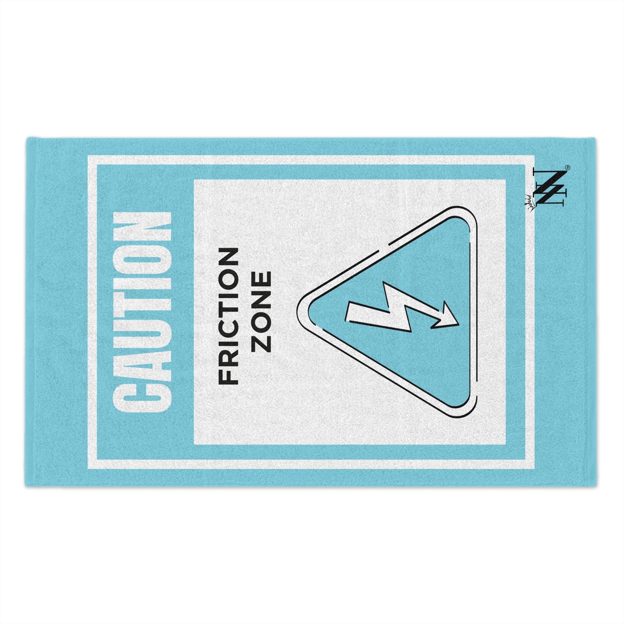 Caution Friction Zone Sex Towel