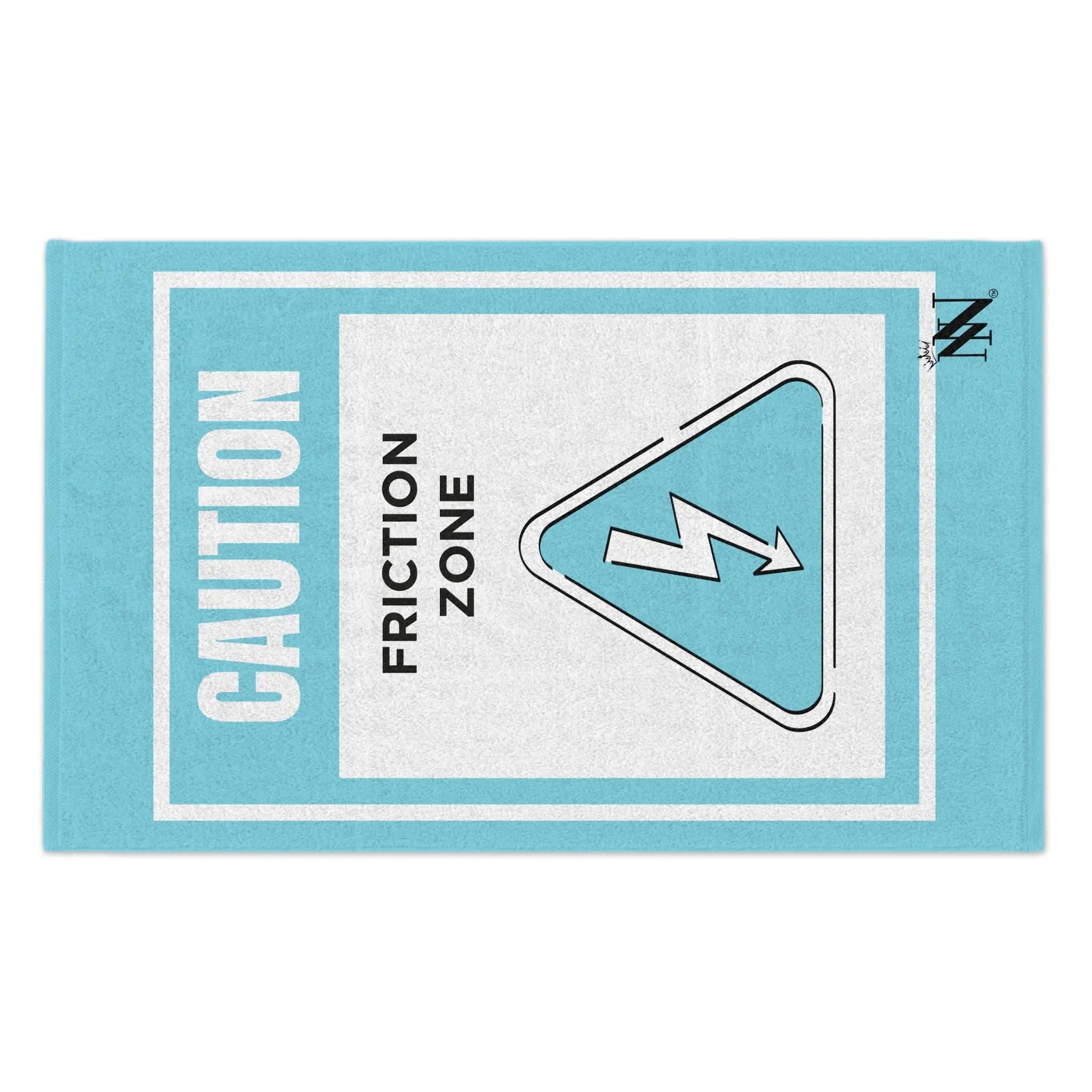 Caution Friction Zone Sex Towel