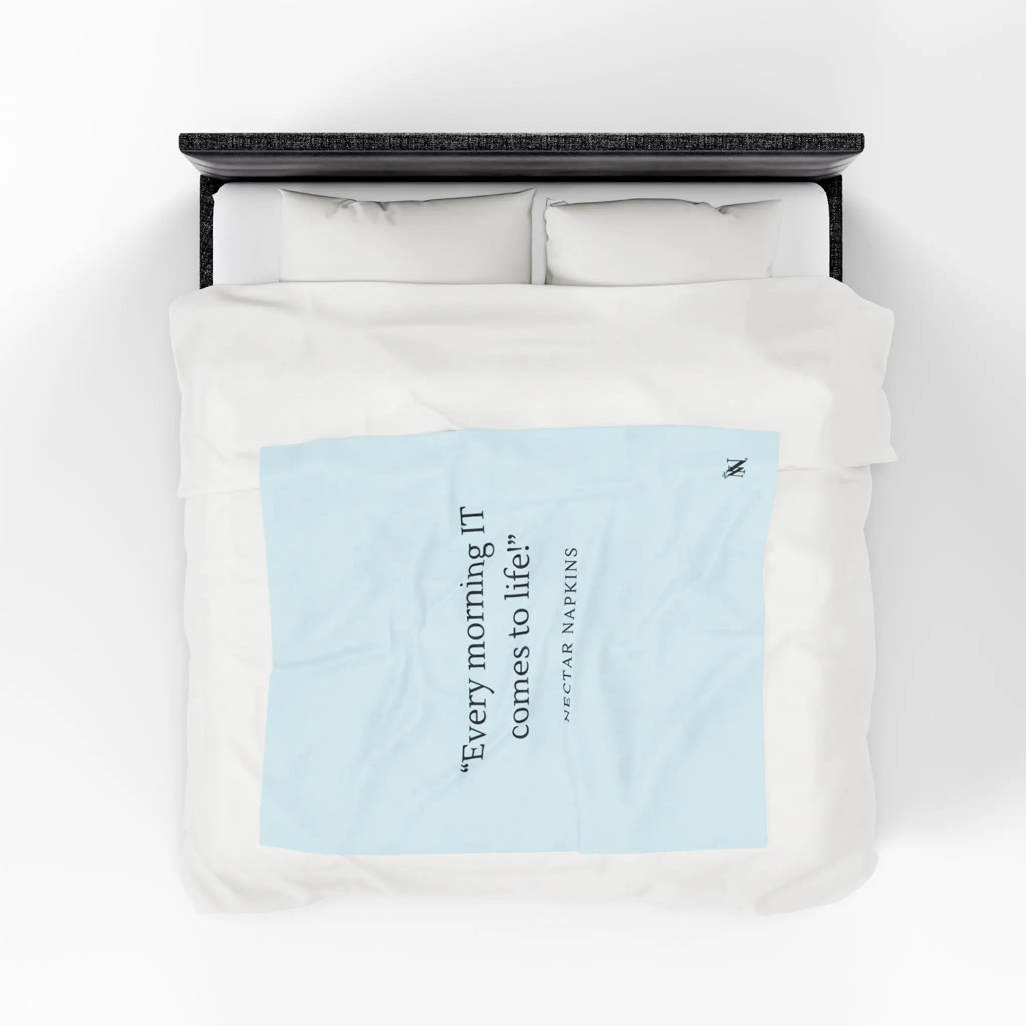 Every Morning It Comes to Life | Mix & Match Velveteen Fun-Flirty Lovers’ Blankets
