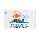 Catch You on the Next Wave | Mix & Match Classic Fun-Flirty Lovers’ Towels