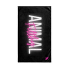 Filthy Animal Hot Pink | Mix & Match Classic Fun-Flirty Lovers’ Towels