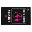 Attention Charging Station | Mix & Match Soft Fun-Flirty Lovers’ Towels