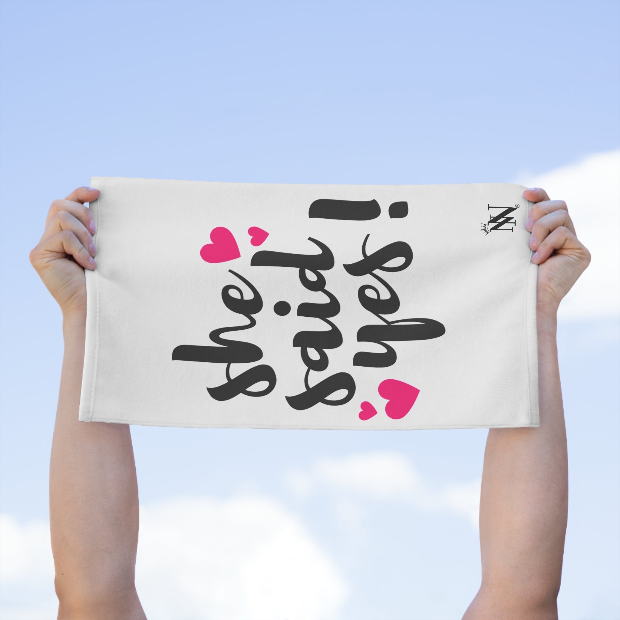 She Said Yes! | Mix & Match Soft Fun-Flirty Lovers’ Towels