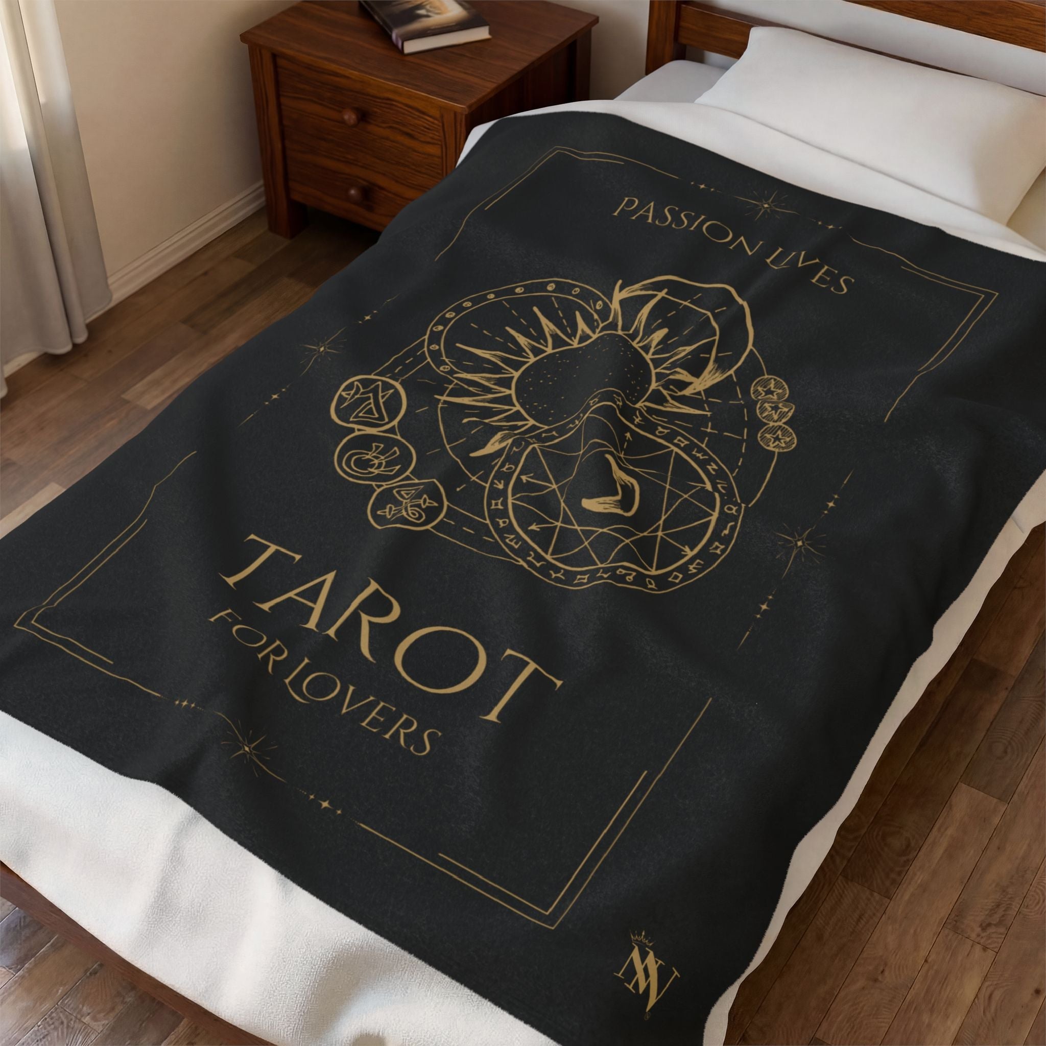 Tarot for Lovers Romantic Sex Gifts Blanket