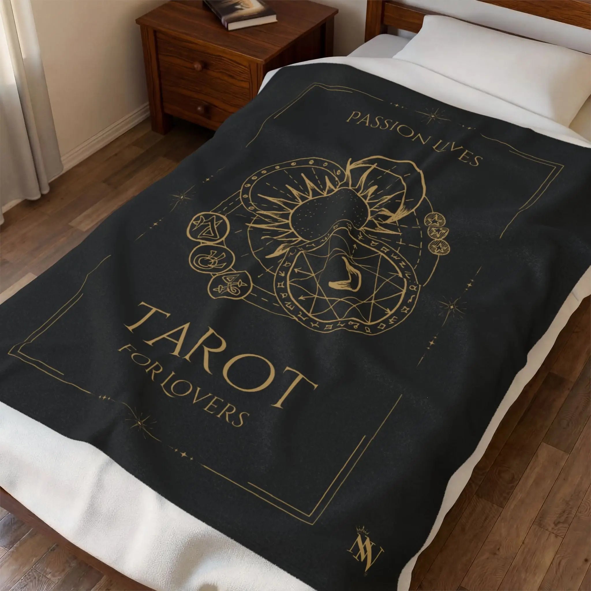 Tarot for Lovers Romantic Sex Gifts Blanket