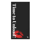 Time to Unload Black | Mix & Match XL Fun-Flirty Lovers’ Towels