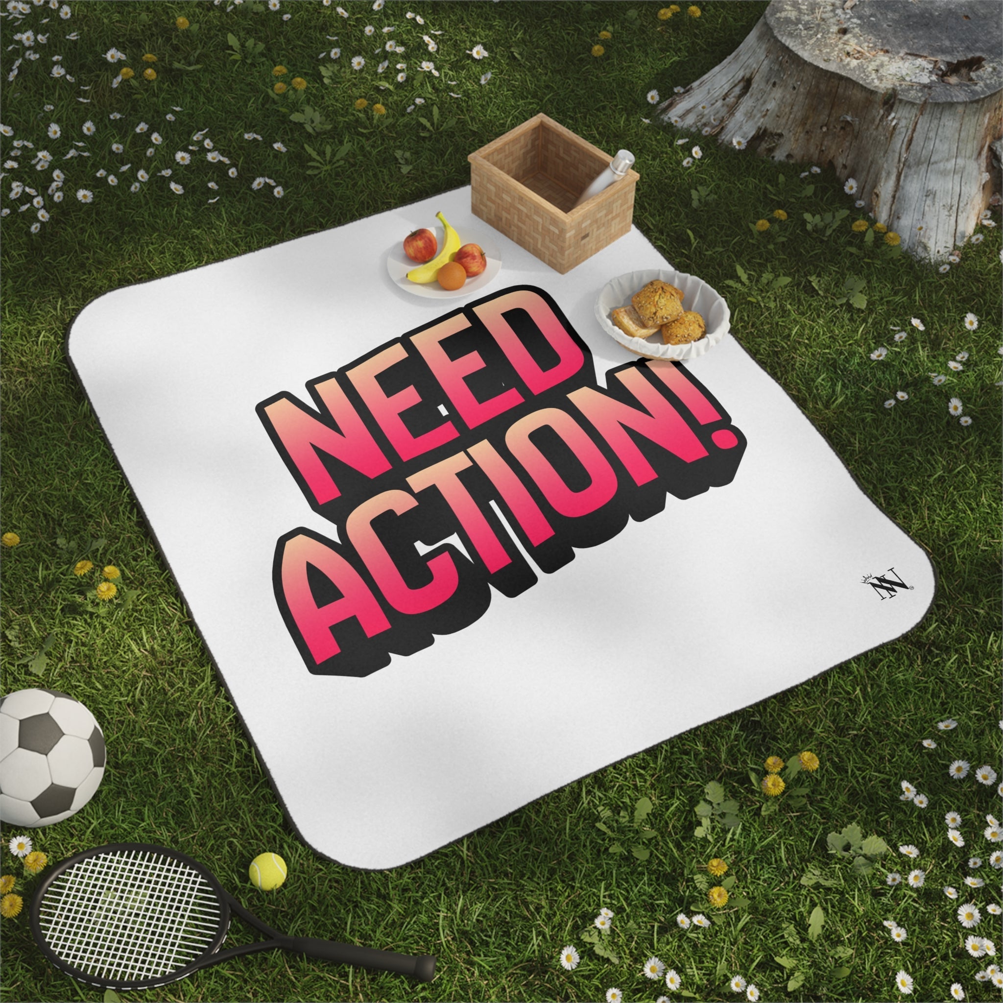 Need Action! | Mix Match Fun-Flirty Lovers’ Water-Resistant Blankets