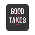 Good Sex Takes Time | Mix Match Fun-Flirty Lovers’ Water-Resistant Blankets