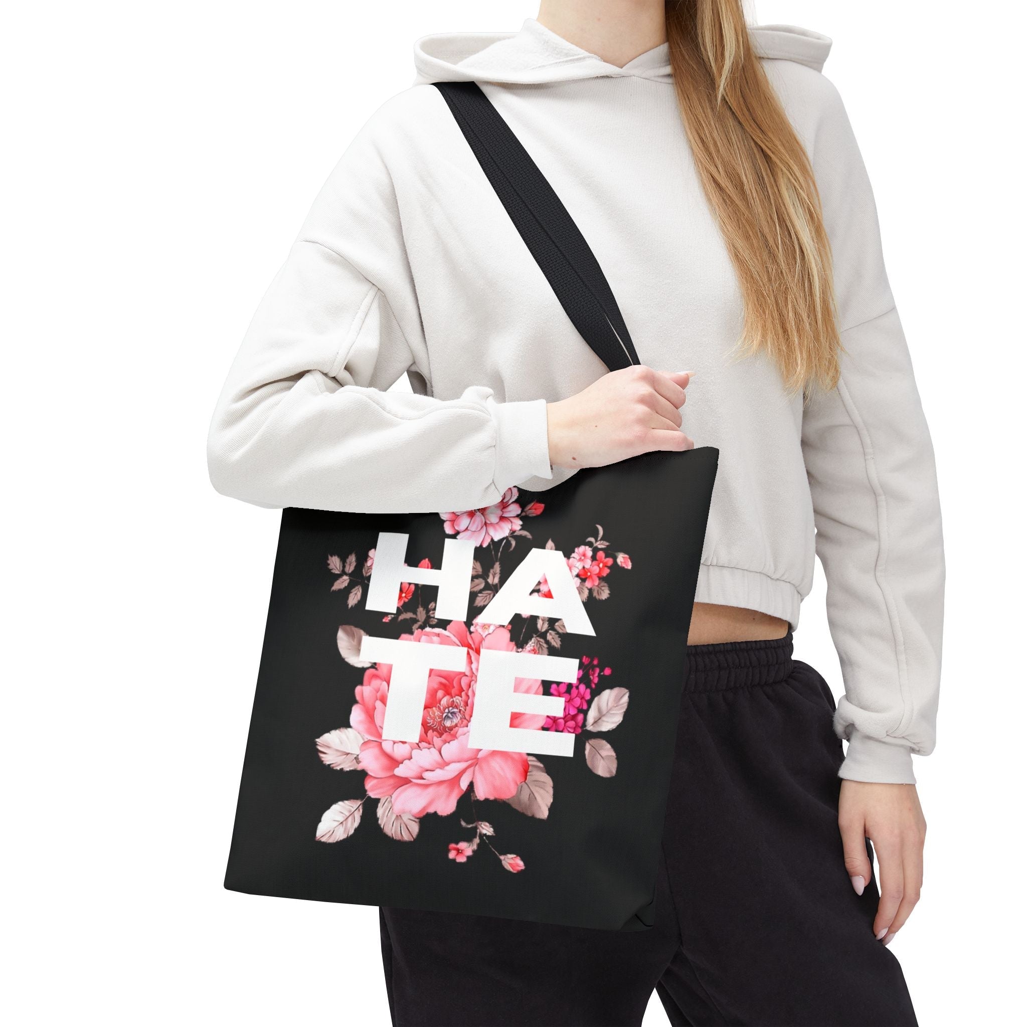 Floral Hate | Mix & Match Fun-Flirty Lovers’ Totes