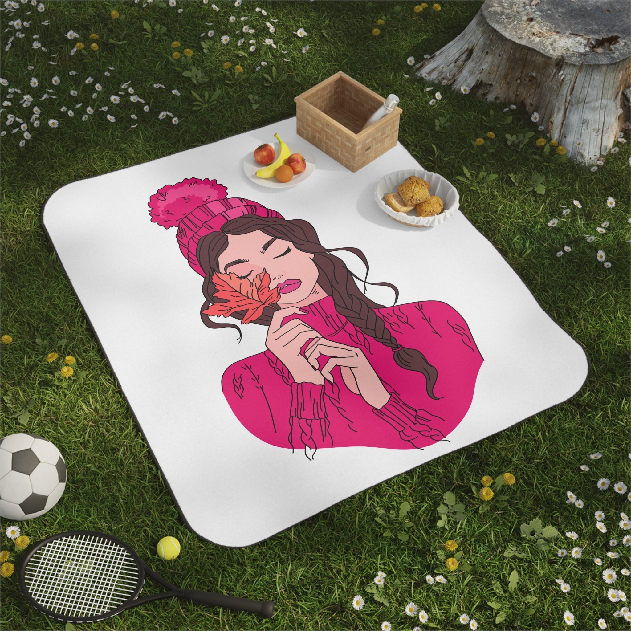 Fall Into Love Girl | Mix Match Fun-Flirty Lovers’ Water-Resistant Blankets