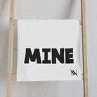 Yours Mine Shareable White | Mix & Match Classic Fun-Flirty Lovers’ Towels
