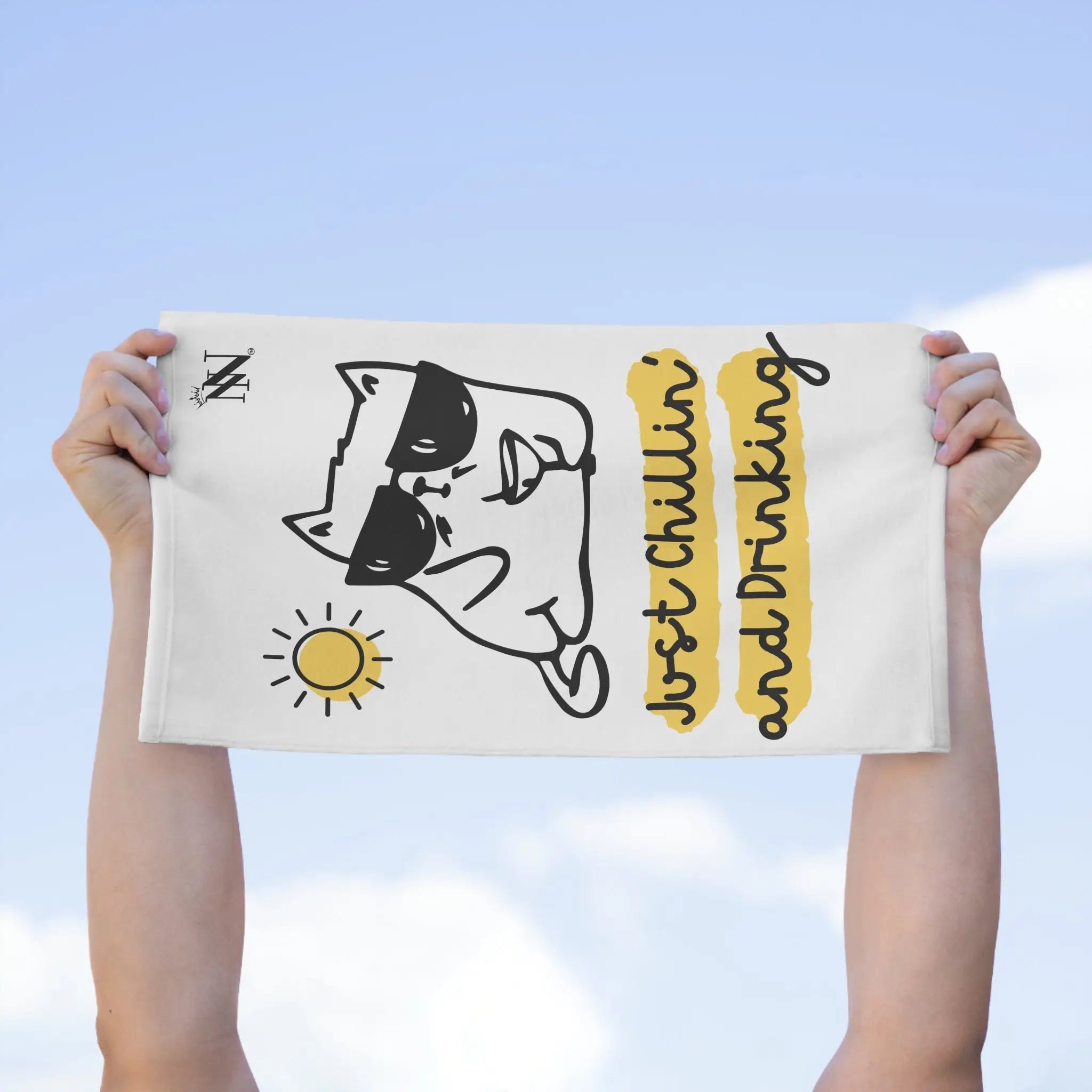 Chillin’ & Drinking | Mix & Match Soft Fun-Flirty Lovers’ Towels