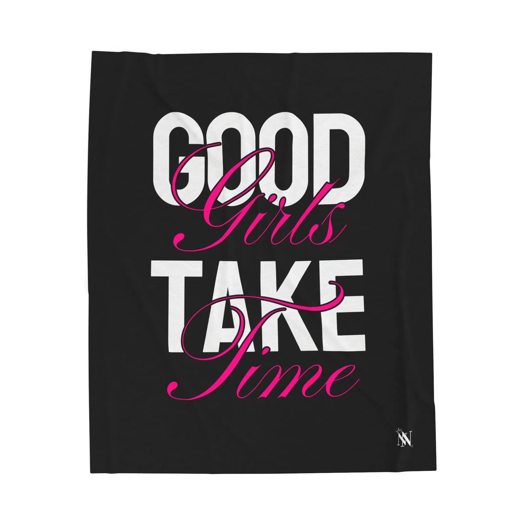 Good Girls Take Time | Mix & Match Soft Fun-Flirty Lovers’ Blankets