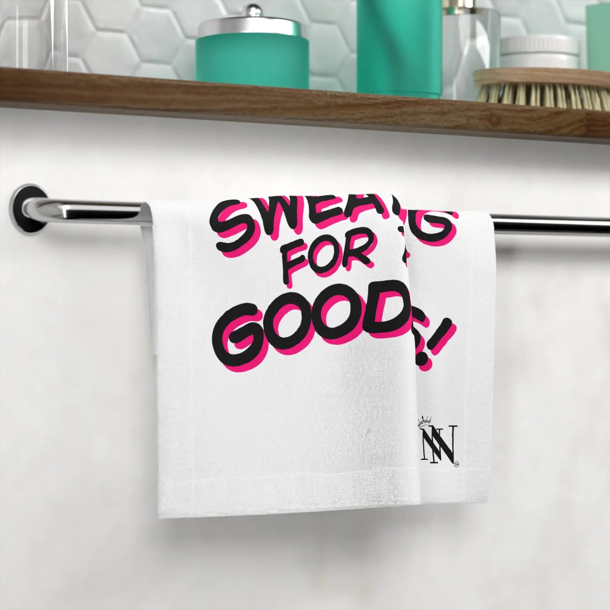 Sweating for the Goodies! | Nectar Napkins Lils’ Fun-Flirty Lovers’ Towels
