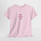 Happy Endings Exist! Two Hearts | Mix & Match Cotton Unisex Fun-Flirty Lovers’ T-Shirts