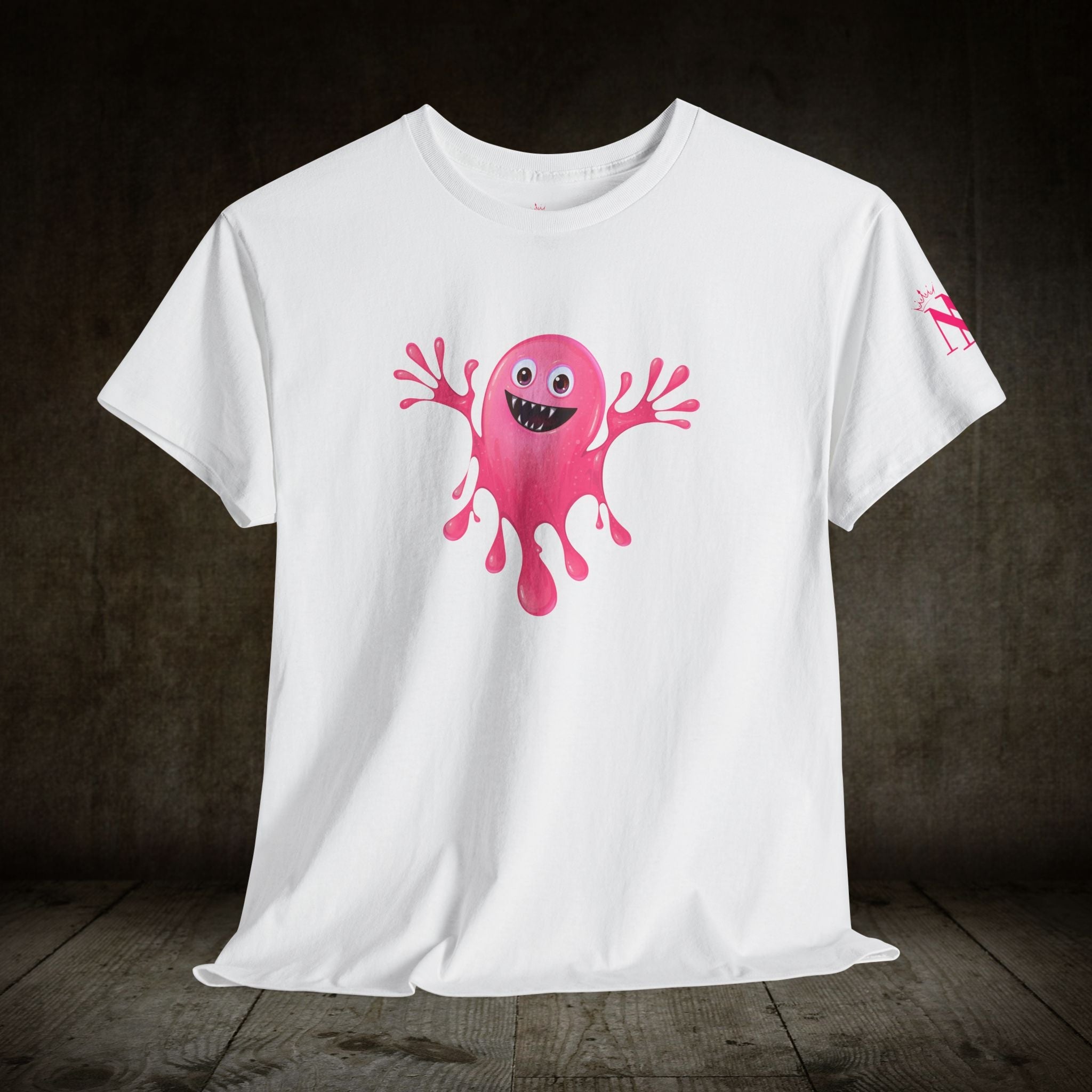 Slimy Pink Monster | Mix & Match 100% Cotton Unisex Fun-Flirty Lovers’ Tees