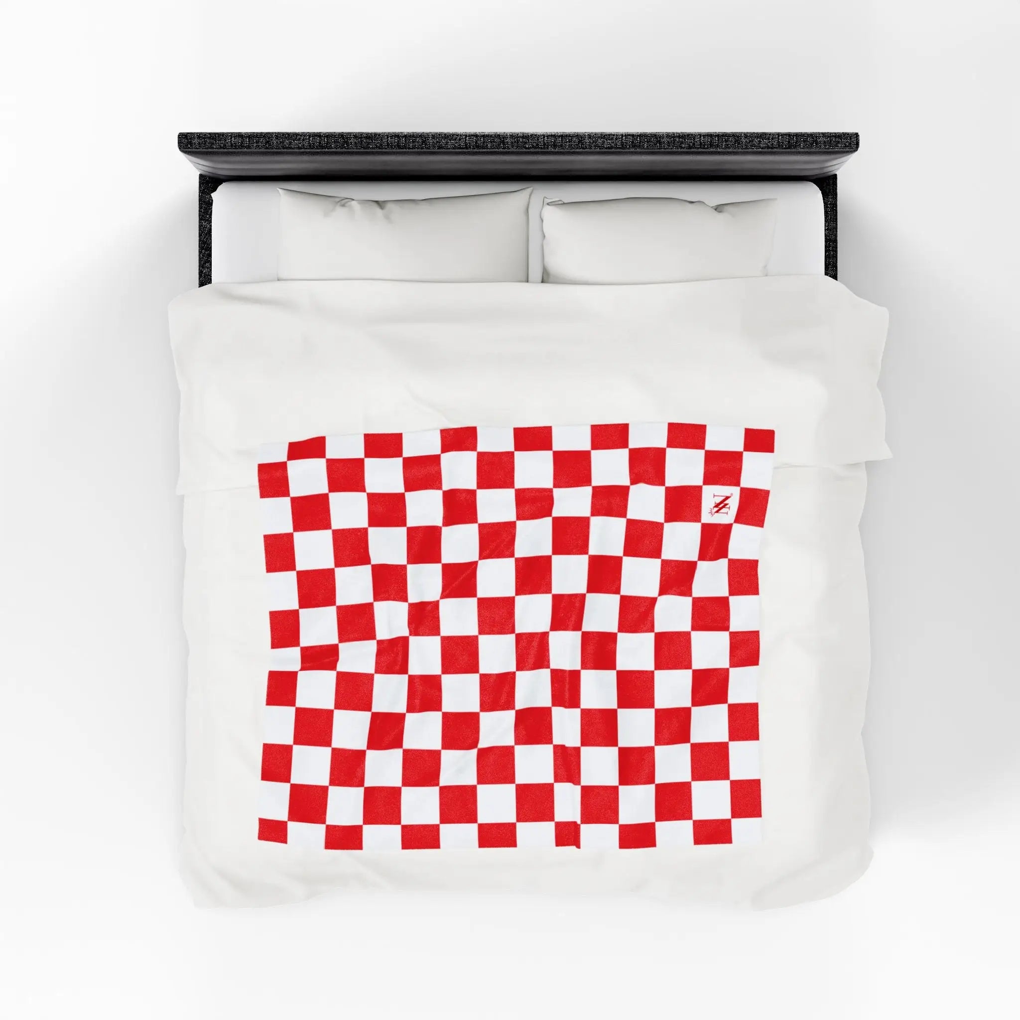 Red Checkered Past | Mix & Match Fun-Flirty Lovers’ Blankets