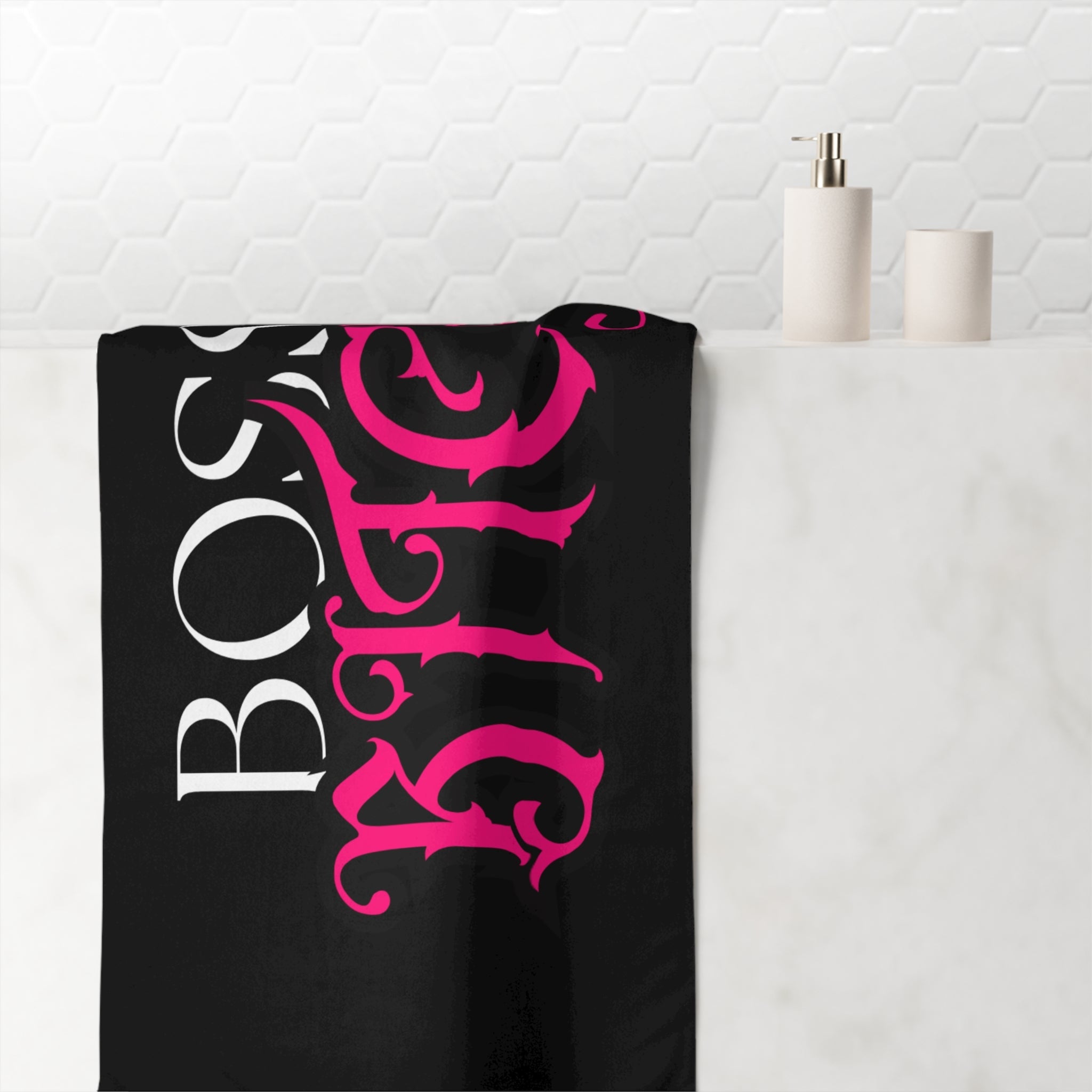 Boss Bitch Extra Large Towel for Sex