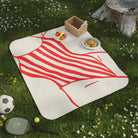 Vintage Swimsuit Poster | Mix Match Fun-Flirty Lovers’ Water-Resistant Blankets