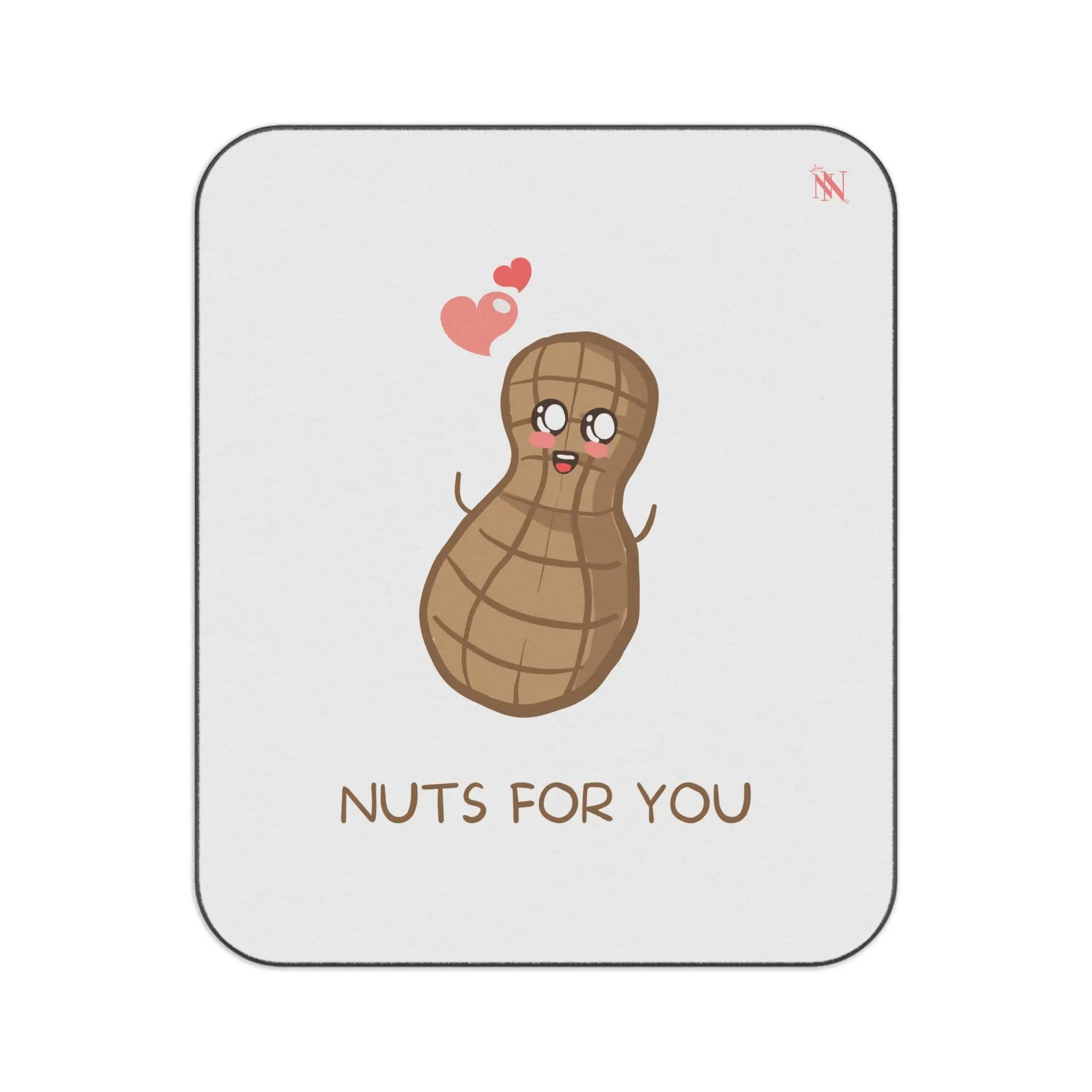 Nuts for You | Mix Match Fun-Flirty Lovers’ Water-Resistant Blankets